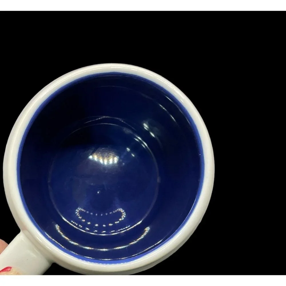 Coffee‎ Mug With Jets Shaped Into Snow Flakes 12 oz